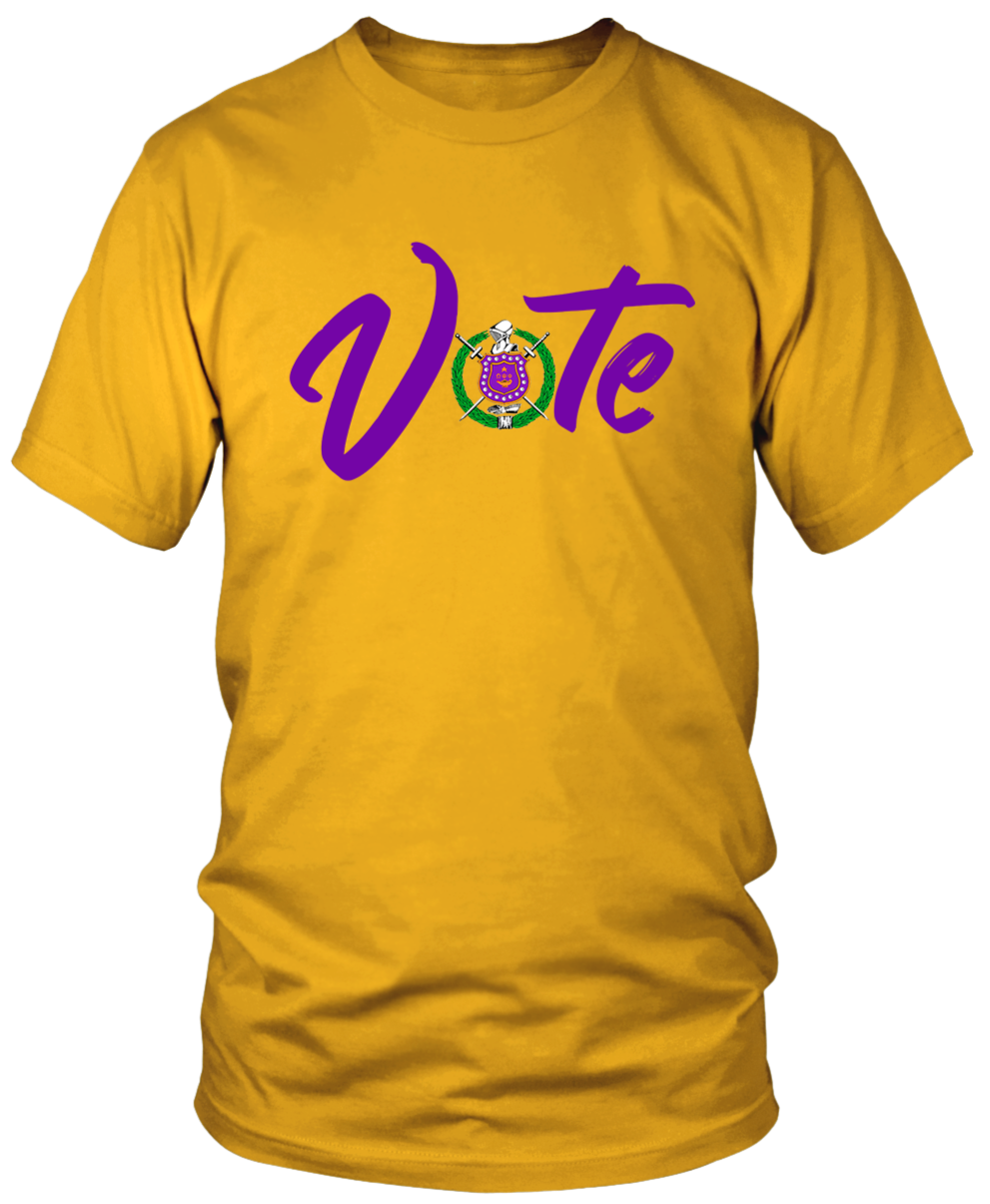 Omega Psi Phi VOTE T-Shirts