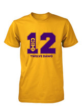 Load image into Gallery viewer, Omega Psi Phi Line Number T-Shirt 1-00
