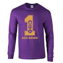 Load image into Gallery viewer, Omega Psi Phi DAWG Long sleeve PERFORMANCE T-shirt
