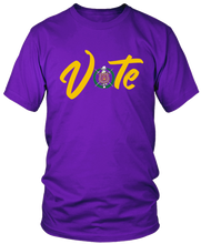 Load image into Gallery viewer, Omega Psi Phi VOTE T-Shirts
