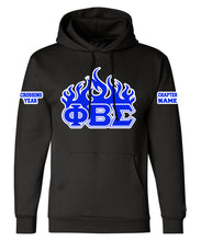 Cargar imagen en el visor de la galería, Phi Beta Sigma Line Hoodie
