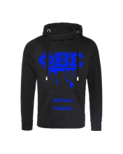 Load image into Gallery viewer, Phi Beta Sigma Cross Over Neck Hooded Sweatshirt
