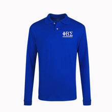 Load image into Gallery viewer, Phi Beta Sigma Letters Polo
