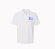 Load image into Gallery viewer, Phi Beta Sigma Letters Polo

