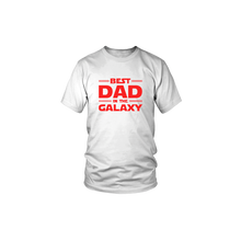 Cargar imagen en el visor de la galería, CAMISETAS EL MEJOR PAPÁ DE LA GALAXIA
