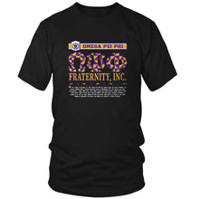 Cargar imagen en el visor de la galería, Omega Psi Phi Retro T-Shirt
