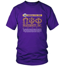 Cargar imagen en el visor de la galería, Omega Psi Phi Retro T-Shirt
