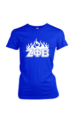 Load image into Gallery viewer, Zeta Phi Beta Blaze T-Shirts
