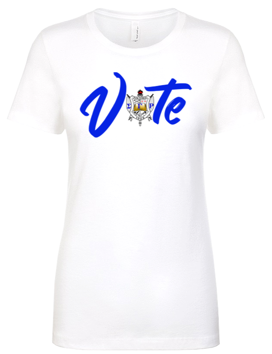 Sigma Gamma Rho Vote T-Shirts