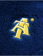 Load image into Gallery viewer, NORTH CAROLINA A&amp;T SHERPA ZIP UP HOODIE
