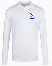 Load image into Gallery viewer, Phi Beta Sigma Chest Sigma Polo
