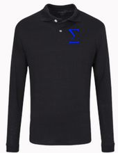 Load image into Gallery viewer, Phi Beta Sigma Chest Sigma Polo
