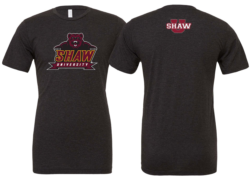 Camiseta de mezcla triple con logo de los Bears de la Universidad Shaw