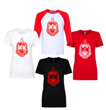 Load image into Gallery viewer, Delta Sigma Theta Shield T-Shirt
