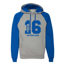 Load image into Gallery viewer, Phi Beta Sigma Royal/Grey Nu-blend Line Hoodie
