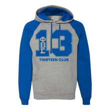 Load image into Gallery viewer, Phi Beta Sigma Royal/Grey Nu-blend Line Hoodie
