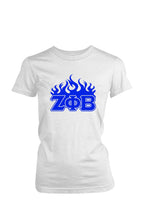 Load image into Gallery viewer, Zeta Phi Beta Blaze T-Shirts
