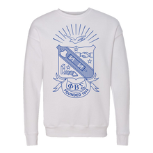 Load image into Gallery viewer, Phi Beta Sigma Big Shield Sweatshirt
