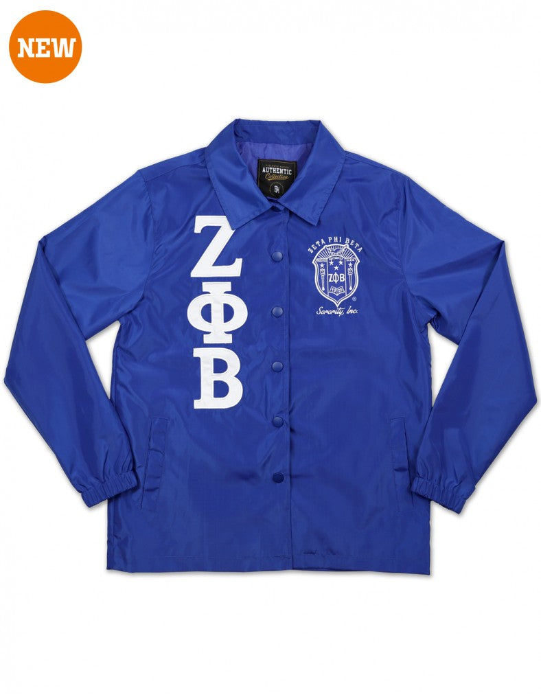 ZETA PHI BETA COACH/LINE JACKET