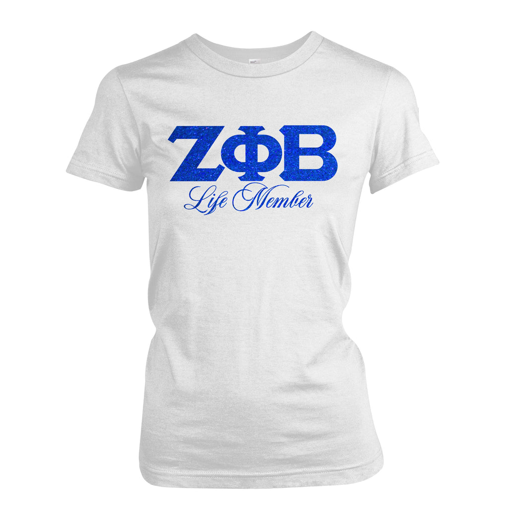 Zeta Phi Beta Life Member T-Shirts