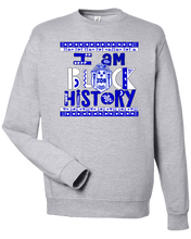Load image into Gallery viewer, Zeta Phi Beta I Am Black History Sweatshirt
