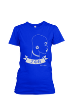 Cargar imagen en el visor de la galería, Zeta Phi Beta Bald Head T-Shirt
