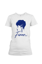 Cargar imagen en el visor de la galería, Zeta Phi Beta Finer Z Hair Design T-Shirt
