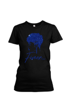 Cargar imagen en el visor de la galería, Zeta Phi Beta Finer Z Hair Design T-Shirt
