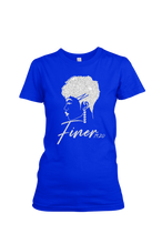 Cargar imagen en el visor de la galería, Zeta Phi Beta Finer Z Hair Design T-Shirt
