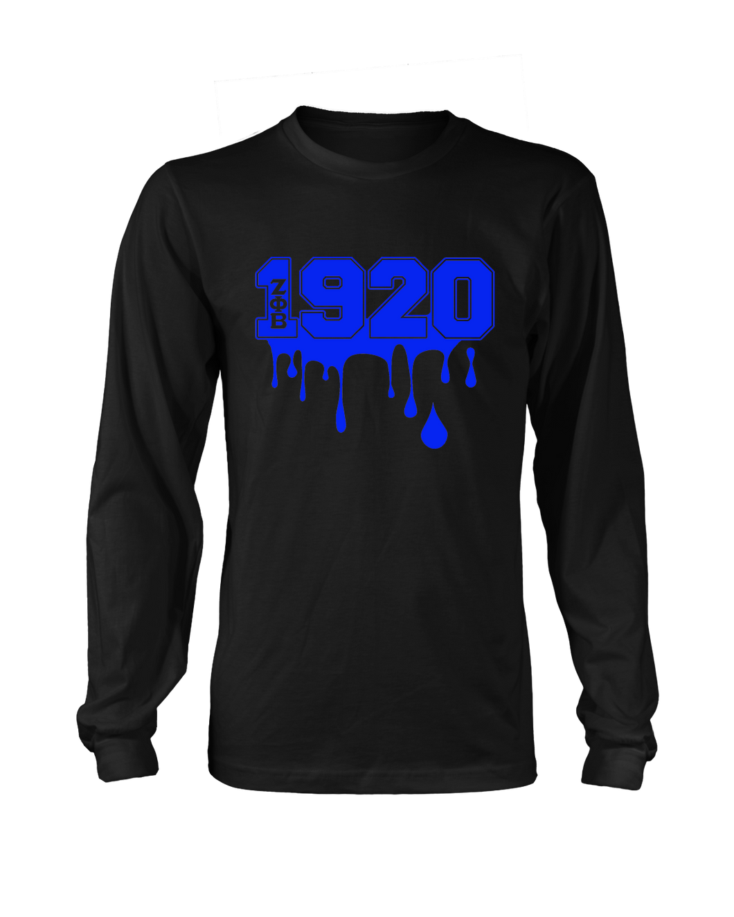 Zeta Phi Beta 1920 Longsleeve Drip T-Shirt