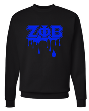 Load image into Gallery viewer, Zeta Phi Beta Drip Sweatshirt
