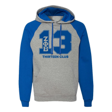 Load image into Gallery viewer, Zeta Phi Beta Royal/Grey Nu-blend Line Hoodie
