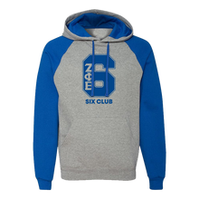 Load image into Gallery viewer, Zeta Phi Beta Royal/Grey Nu-blend Line Hoodie
