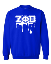 Load image into Gallery viewer, Zeta Phi Beta Drip Sweatshirt
