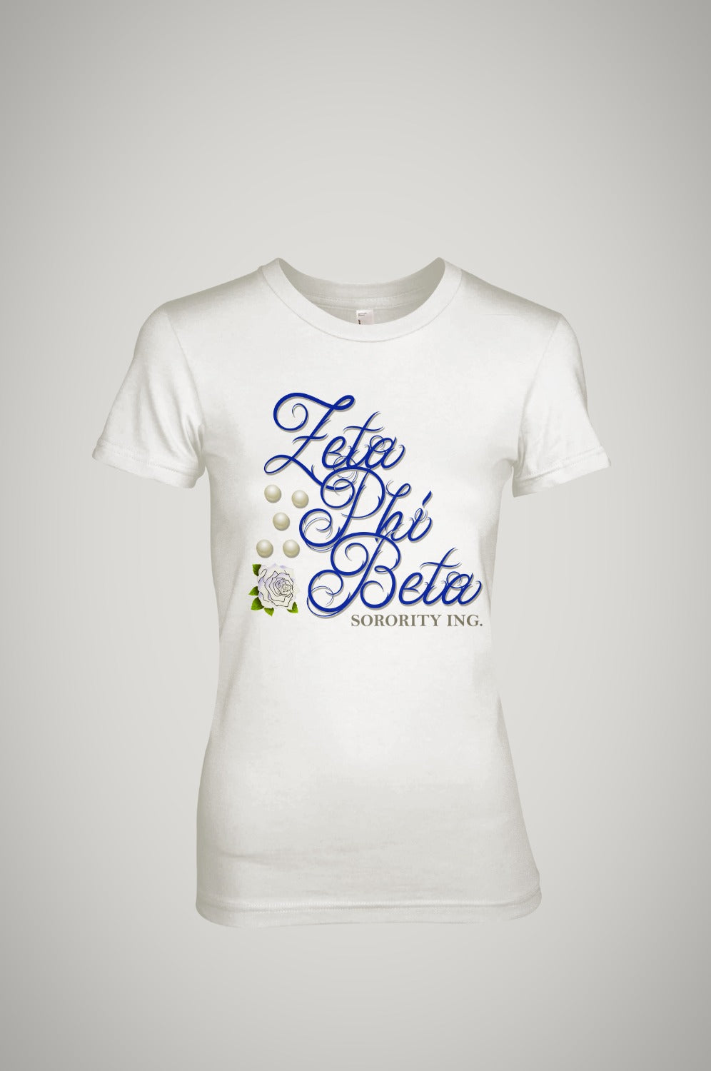 Zeta Phi Beta 5 Pearls T-Shirt