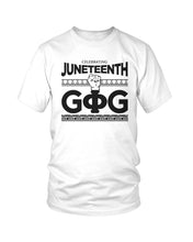 Load image into Gallery viewer, Groove Phi Groove Juneteenth 2021 T-Shirt
