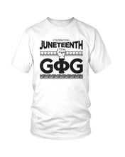Load image into Gallery viewer, Groove Phi Groove Juneteenth T-Shirt
