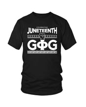 Load image into Gallery viewer, Groove Phi Groove Juneteenth 2021 T-Shirt
