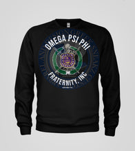 Load image into Gallery viewer, Omega Psi Phi Badge Long Sleeve T-Shirt
