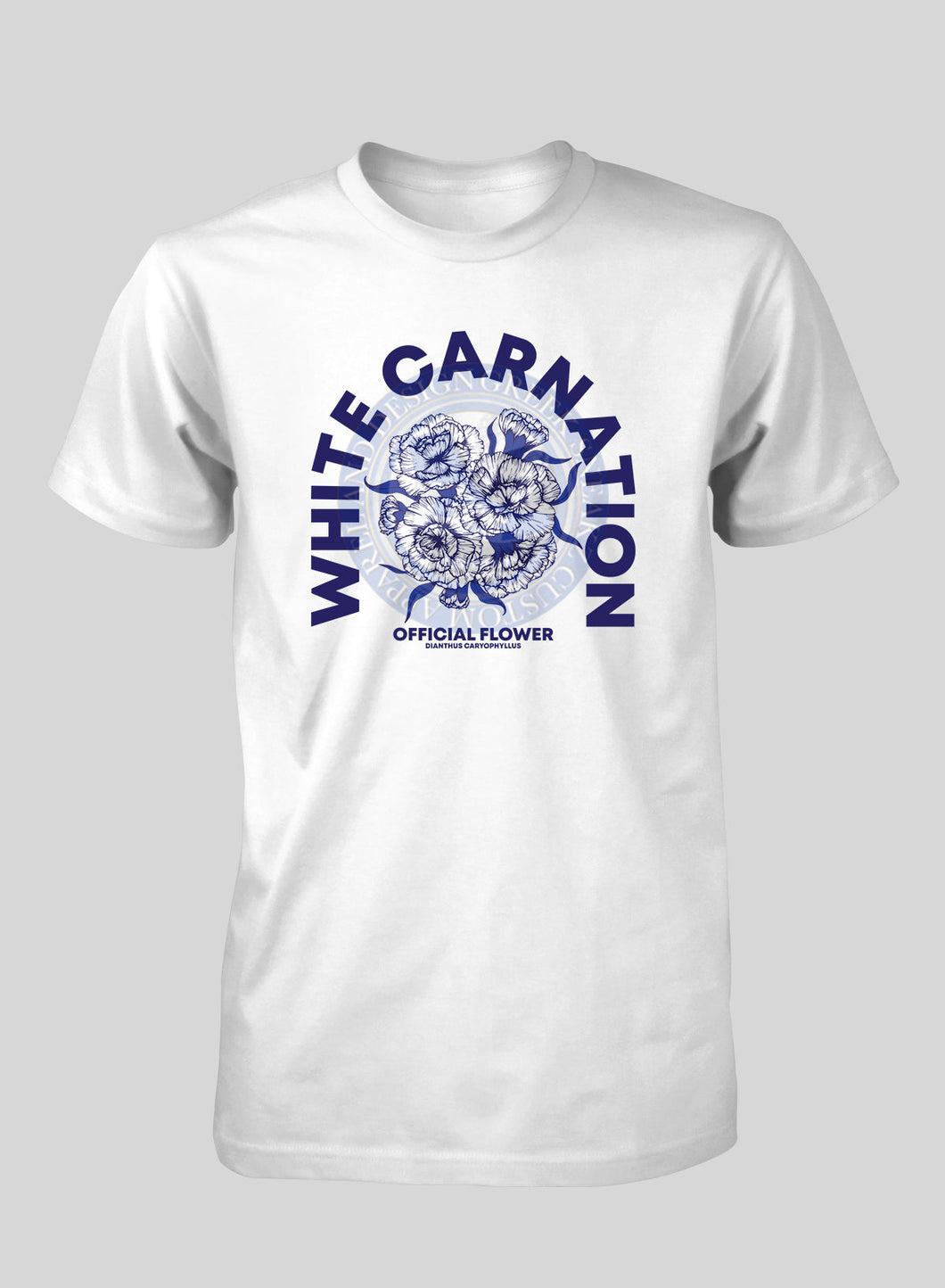 Phi Beta Sigma White Carnation T-Shirt