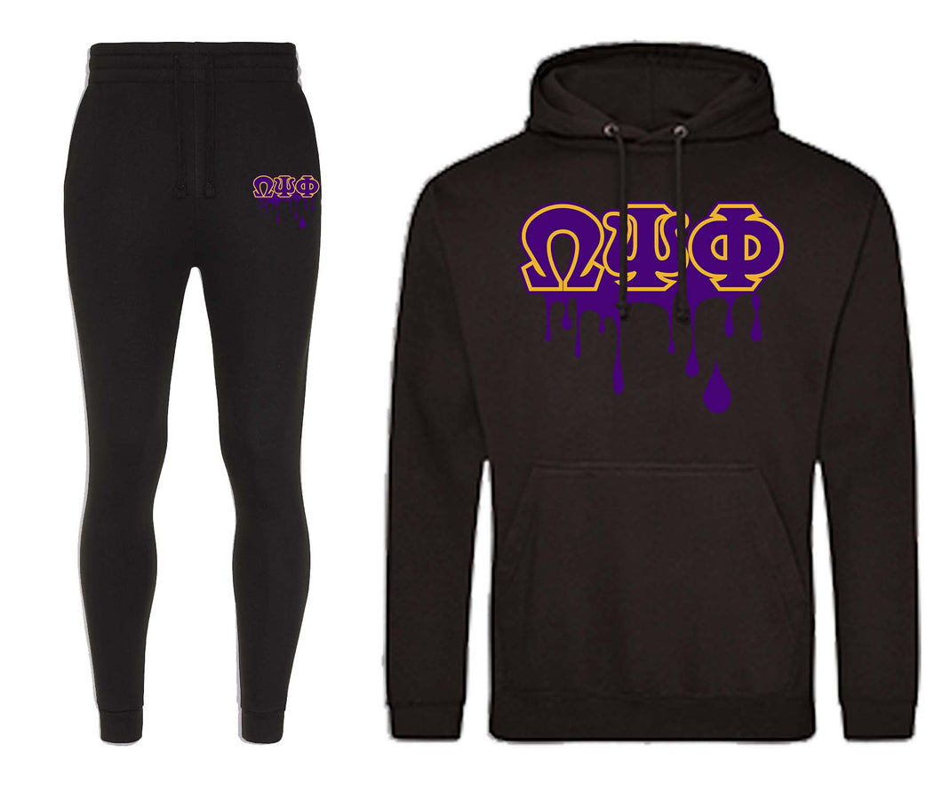 Omega Psi Phi Drip Sweatsuit